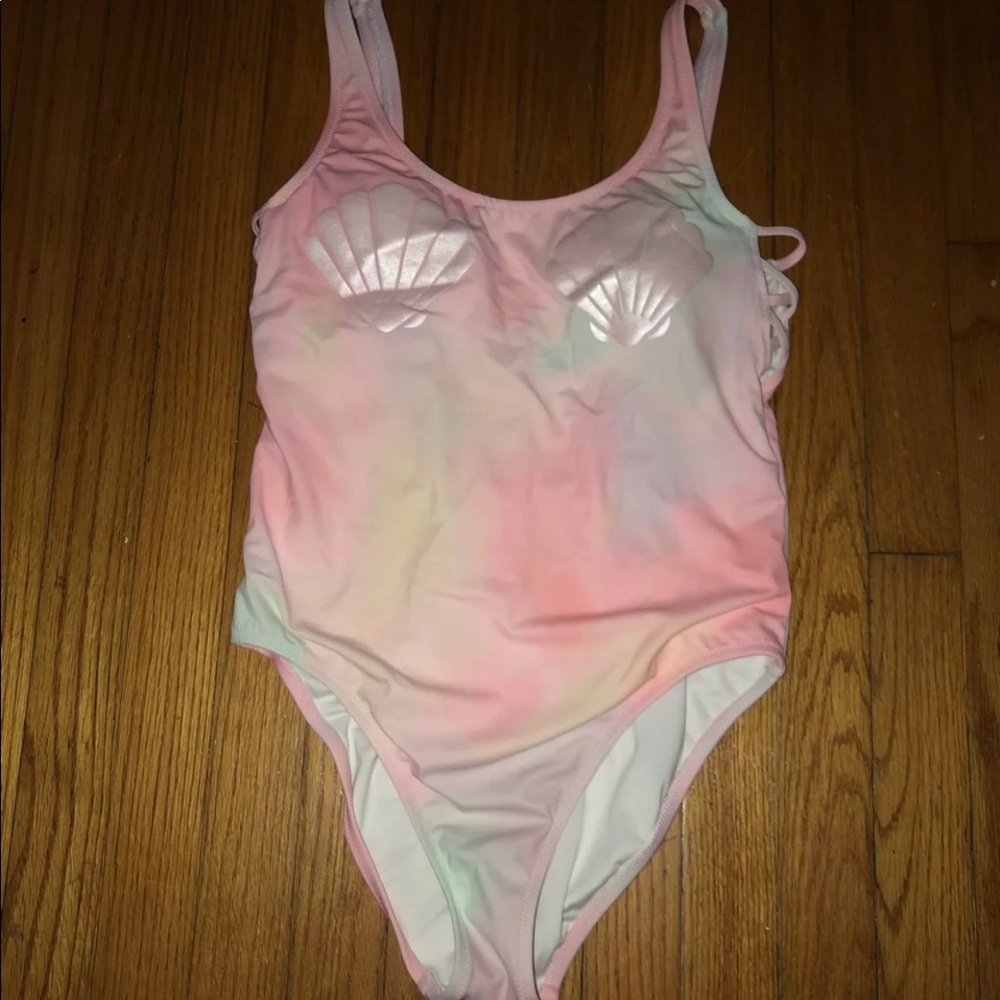 Pink one piece